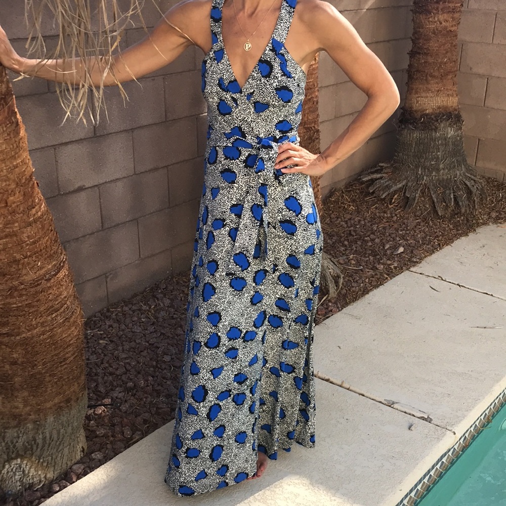 Diane von Furstenberg maxi dress